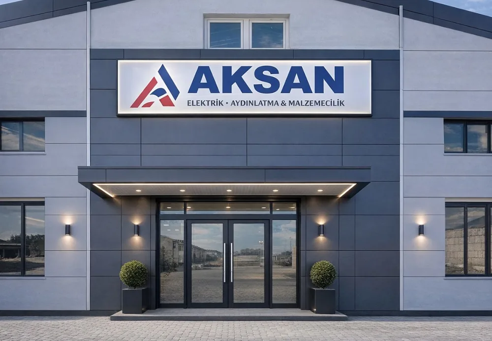 Aksan — Kayseri OSB tesis cephesi